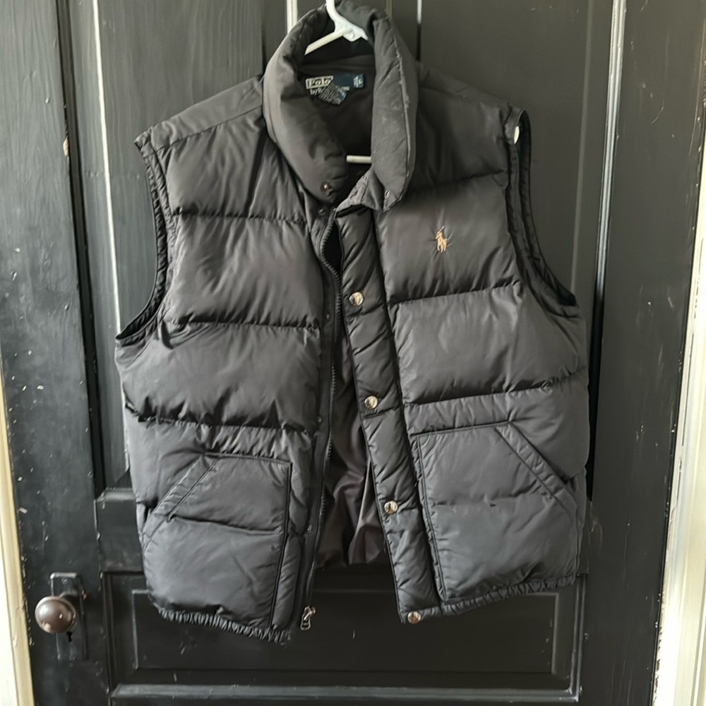 Polo puffer vest